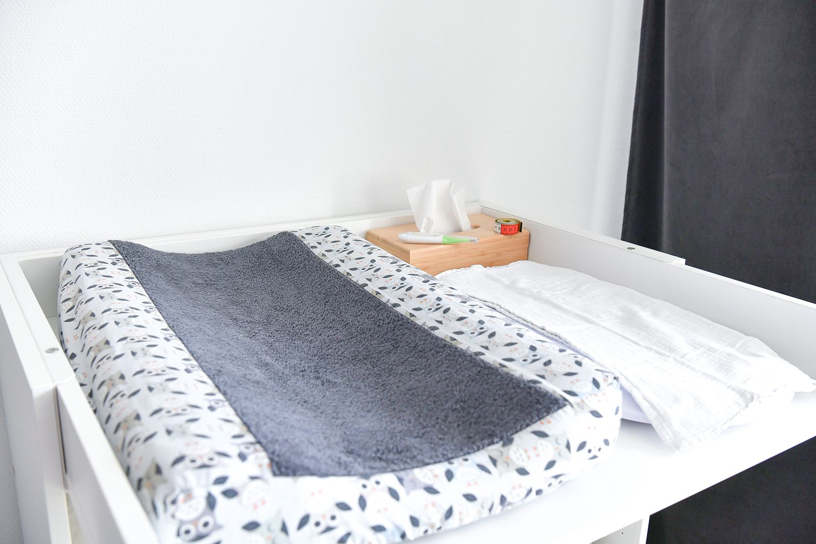 Matelas à langer dans l’espace des sages-femmes